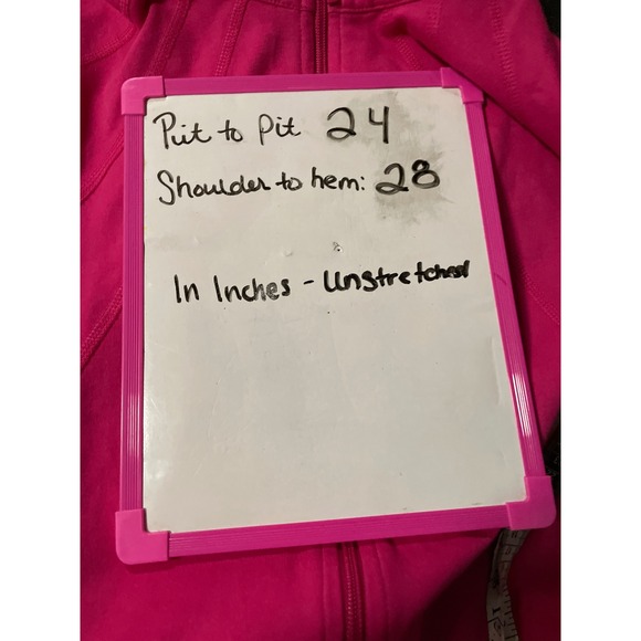 D & Co Denim Company Women's Pink Full Zip Jacket Size L‎ - Picture 8 of 8